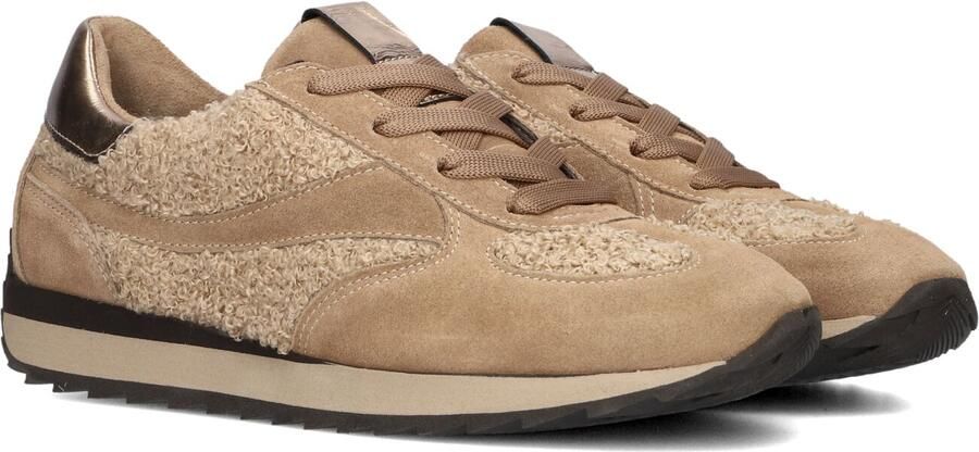 SOFTWAVES Lage Sneakers Dames 9.32.08 Suède Beige