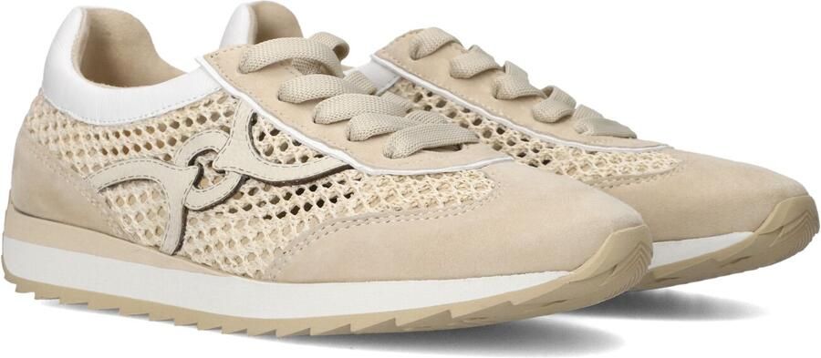 SOFTWAVES Lage Sneakers Dames 9.32.29 Suède Beige