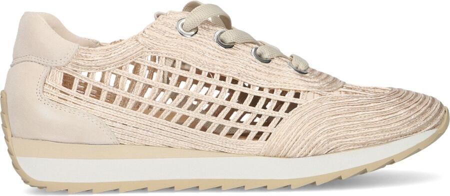 SOFTWAVES Lage Sneakers Dames 9.32.30 Textiel Beige - Foto 4