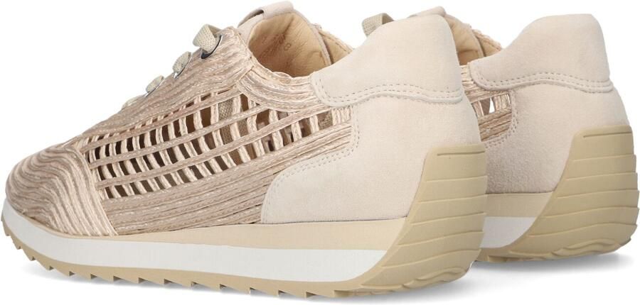 SOFTWAVES Lage Sneakers Dames 9.32.30 Textiel Beige - Foto 3