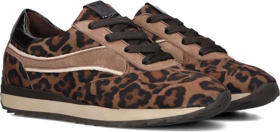 SOFTWAVES Lage Sneakers Dames 9.32.05 Suède Bruin