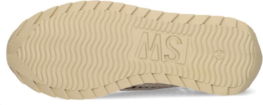 SOFTWAVES Lage Sneakers Dames 9.32.30 Textiel Goudkleurig - Foto 4