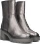 SOFTWAVES Enkellaarsjes Dames 8.88.17 Maat: 39 5 Materiaal: Leer Kleur: Zilver - Thumbnail 1