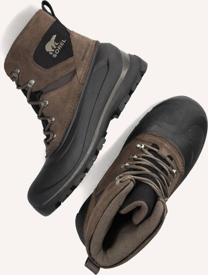 SOREL Veterboots Heren Buxton Lace Wp Maat: 40 Materiaal: Nubuck Kleur: Bruin