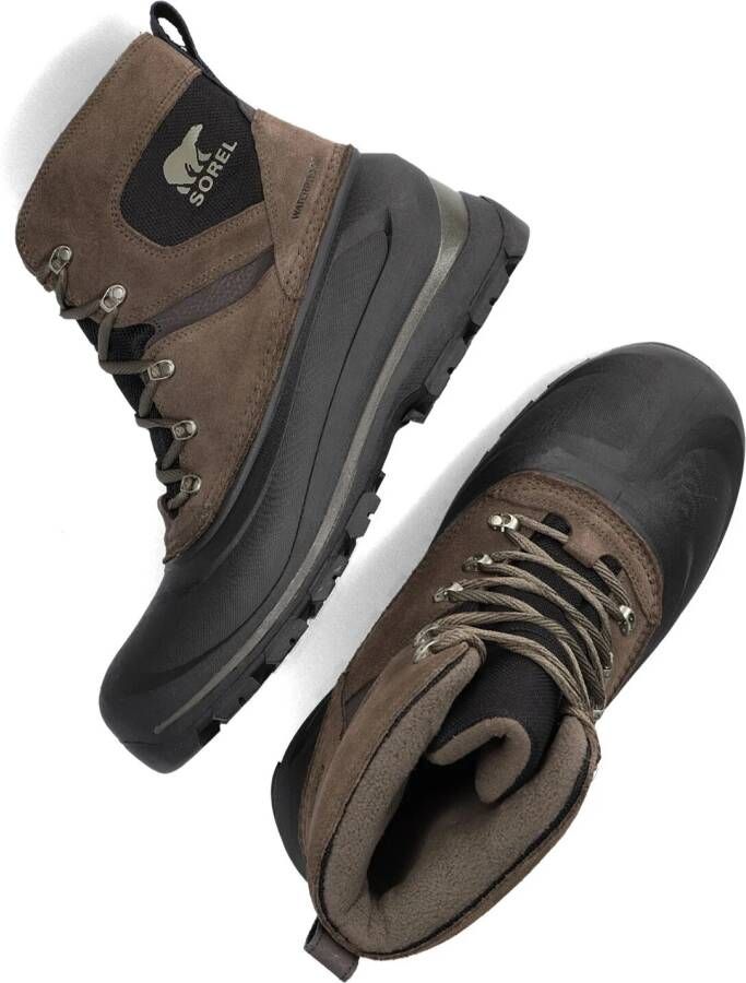 SOREL Veterboots Heren Buxton Lace Wp Maat: 40 Materiaal: Nubuck Kleur: Bruin