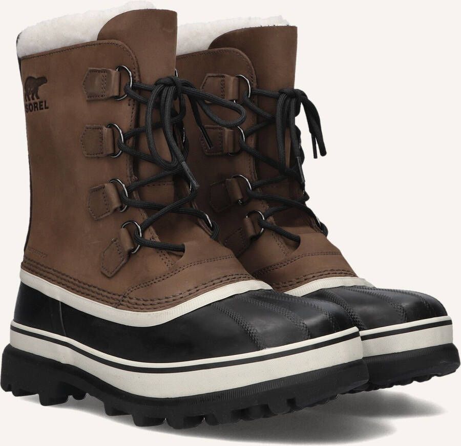 SOREL Veterboots Heren Caribou Maat: 40 5 Materiaal: Suède Kleur: Bruin