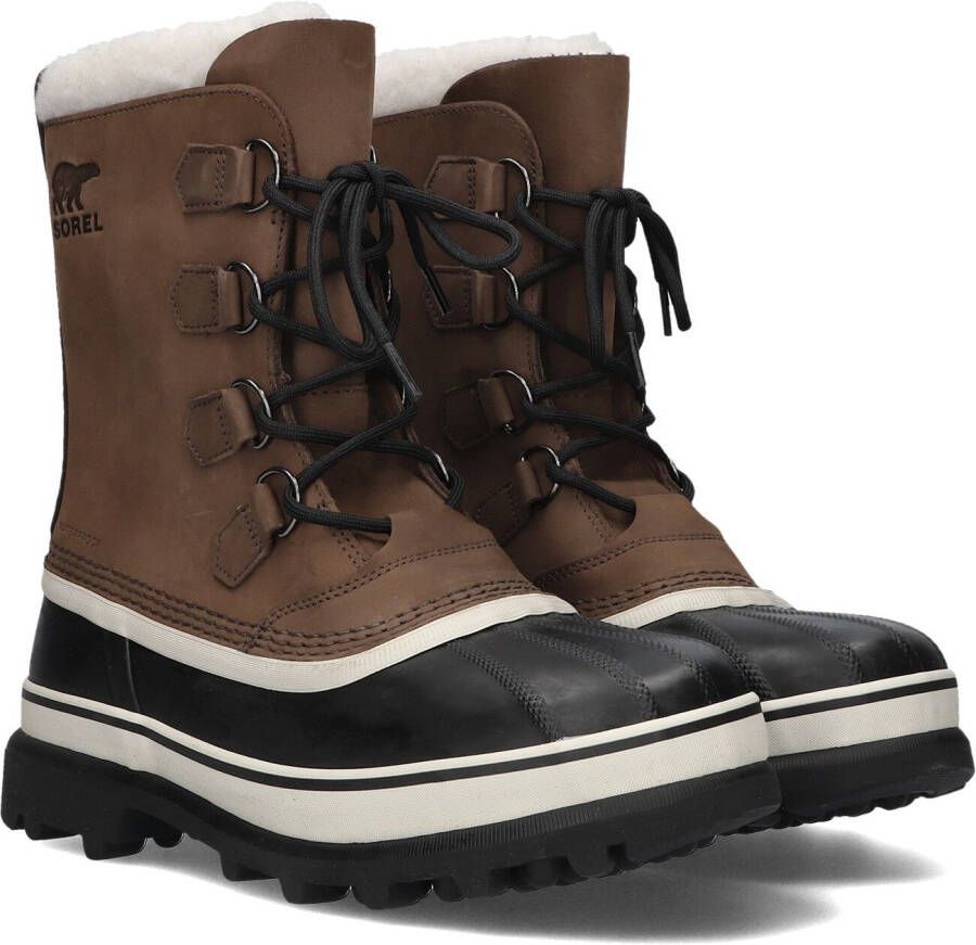 SOREL Veterboots Heren Caribou Maat: 40 5 Materiaal: Suède Kleur: Bruin