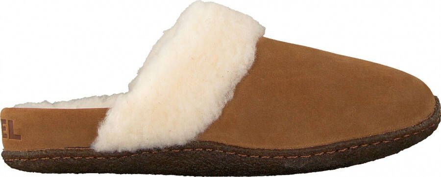 SOREL Pantoffels Dames Nakiska Slide Maat: 37 Materiaal: Suède Kleur: Camel - Foto 2