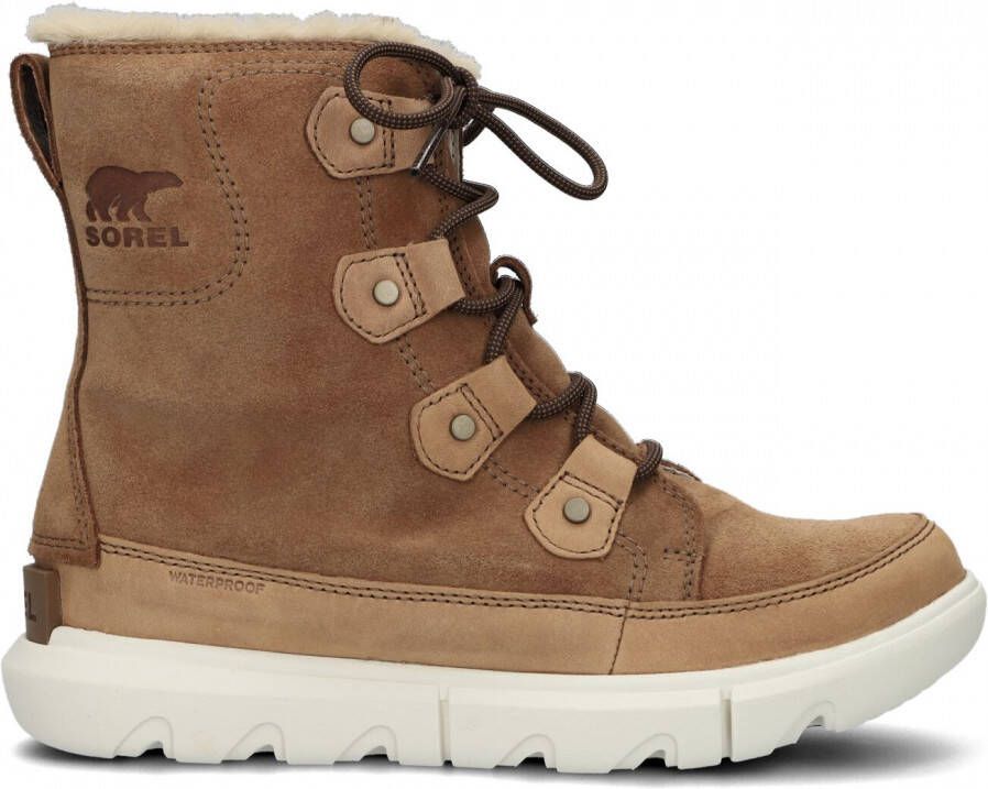 Sorel Cognac Vachtlaarzen Explorer Ii Joan Faux Fur Wp