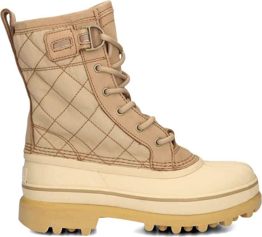 SOREL Veterboots Dames Caribou Royal Wp Dames Maat: 37 Materiaal: Rubber Kleur: Beige