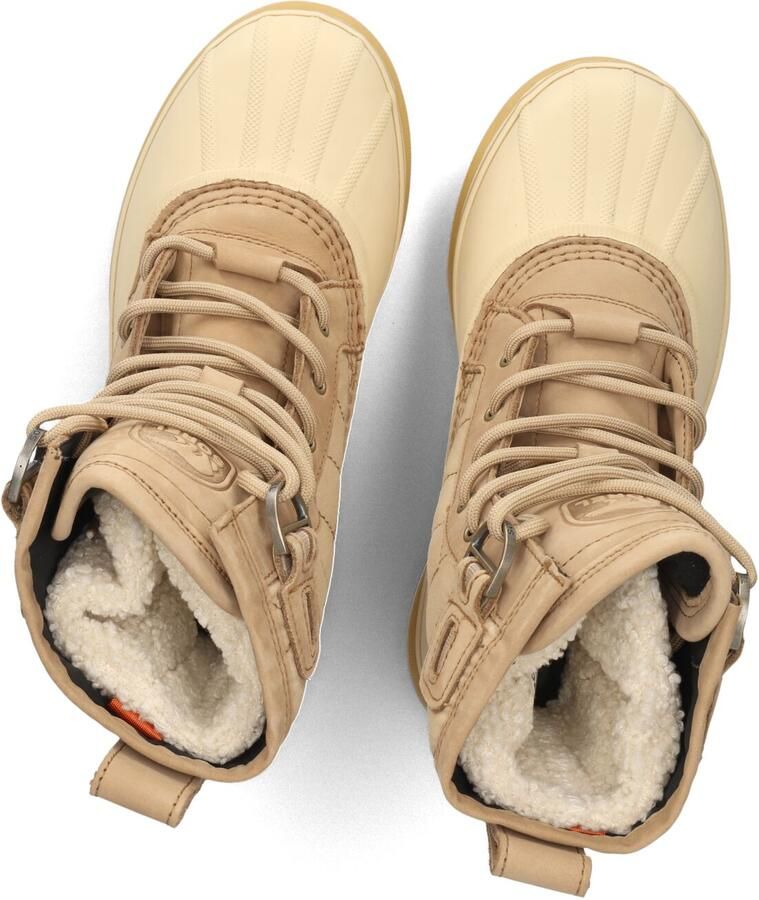 SOREL Veterboots Dames Caribou Royal Wp Dames Maat: 39 Materiaal: Rubber Kleur: Beige