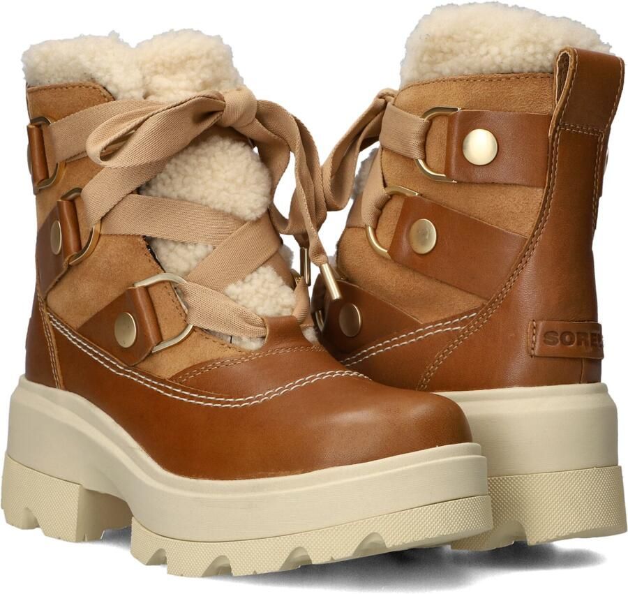 SOREL Veterboots Dames Joan Frwd Maat: 38 5 Materiaal: Leer Kleur: Bruin