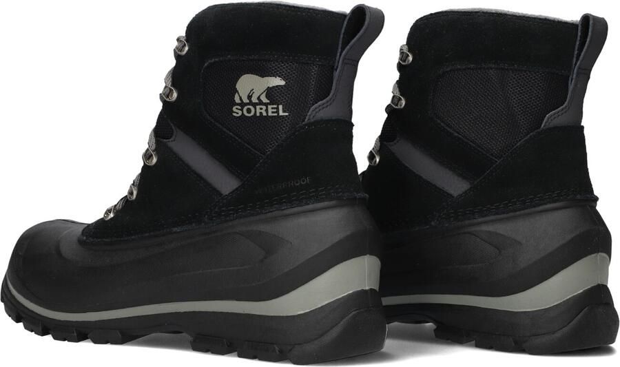 SOREL Veterboots Heren Buxton Lace Wp Maat: 41 5 Materiaal: Nubuck Kleur: Zwart