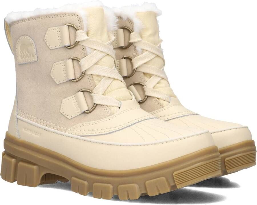 SOREL Snowboots Dames Torino V Wp Maat: 38 Materiaal: Suède Kleur: Creme