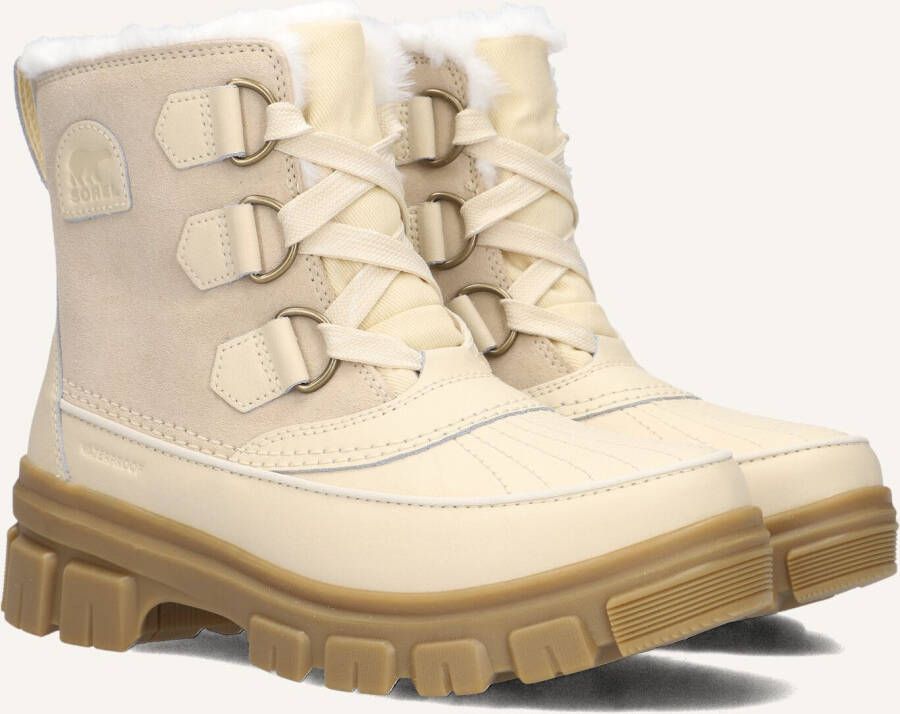 SOREL Snowboots Dames Torino V Wp Maat: 39 Materiaal: Suède Kleur: Creme