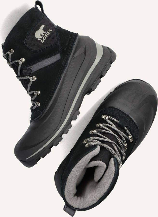 SOREL Veterboots Heren Buxton Lace Wp Maat: 43 5 Materiaal: Nubuck Kleur: Zwart