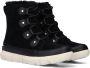 SOREL Vachtlaarzen Dames Explorer Ii Joan Faux Fur Wp Maat: 37 Materiaal: Suède Kleur: Zwart - Thumbnail 1