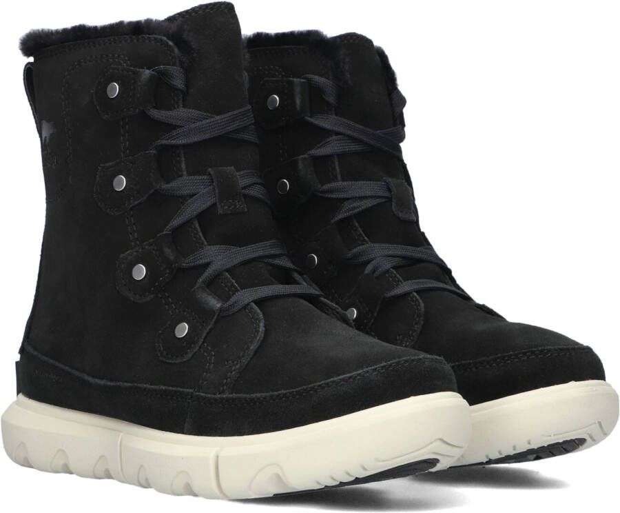 SOREL Veterboots Dames Explorer Next Joan Wp Maat: 41 Materiaal: Suède Kleur: Zwart