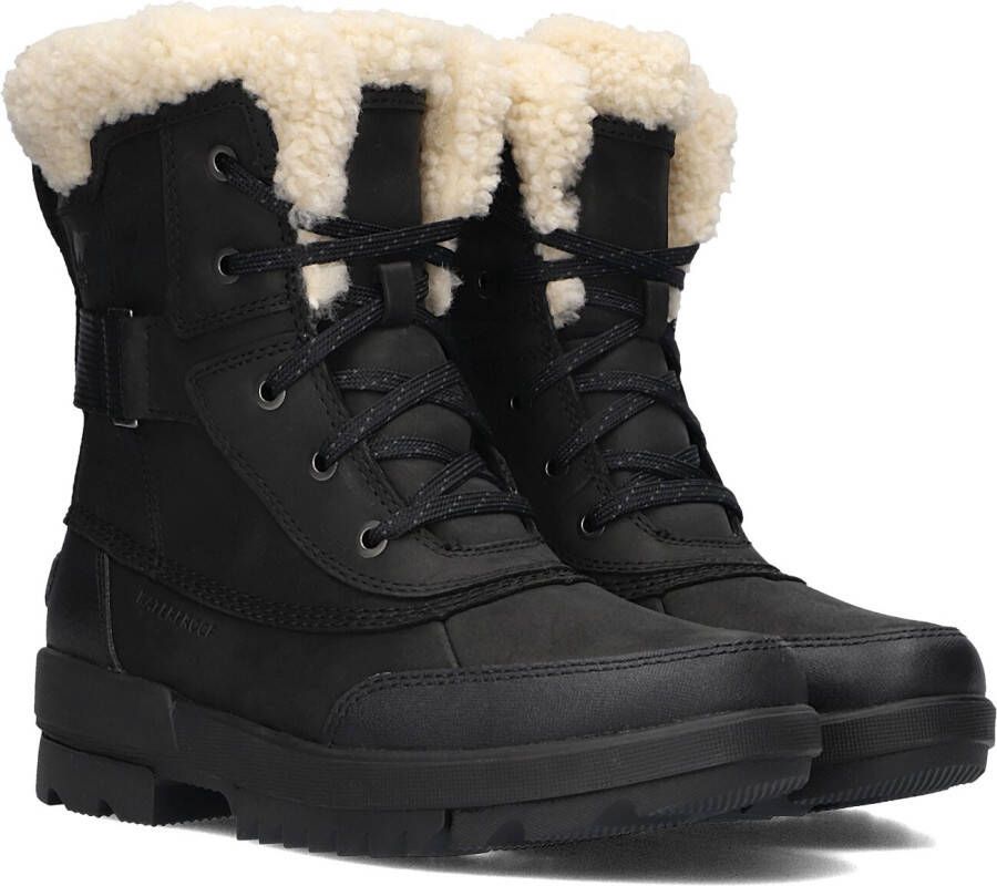 Sorel Taupe Waterdichte Veterboots Torino II Parc Black Dames