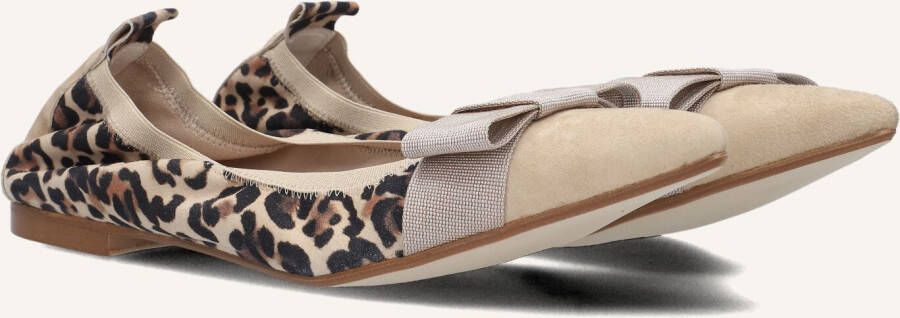 STEFANO LAURAN Ballerina Dames Ivonne Maat: 36 Materiaal: Suède Kleur: Beige