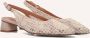 STEFANO LAURAN Slingbacks Dames D24059 Maat: 40 Materiaal: Textiel Kleur: Beige - Thumbnail 1