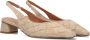 STEFANO LAURAN Slingbacks Dames D24062 Maat: 40 Materiaal: Suède Kleur: Beige - Thumbnail 1