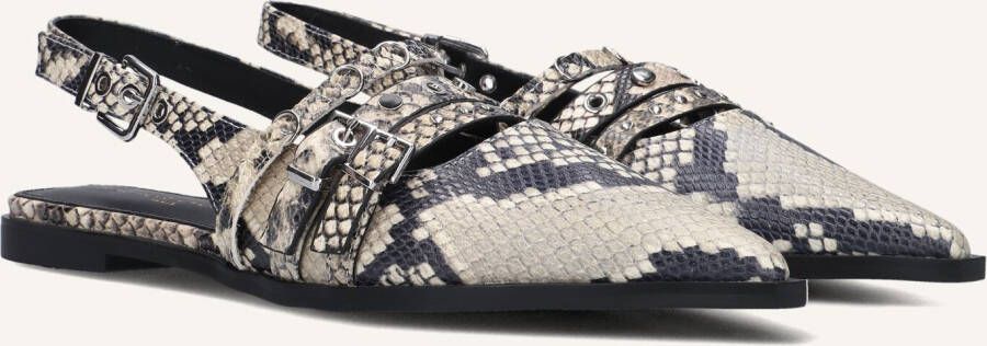 STEFANO LAURAN Slingbacks Dames D241192129 Maat: 38 Materiaal: Leer Kleur: Beige