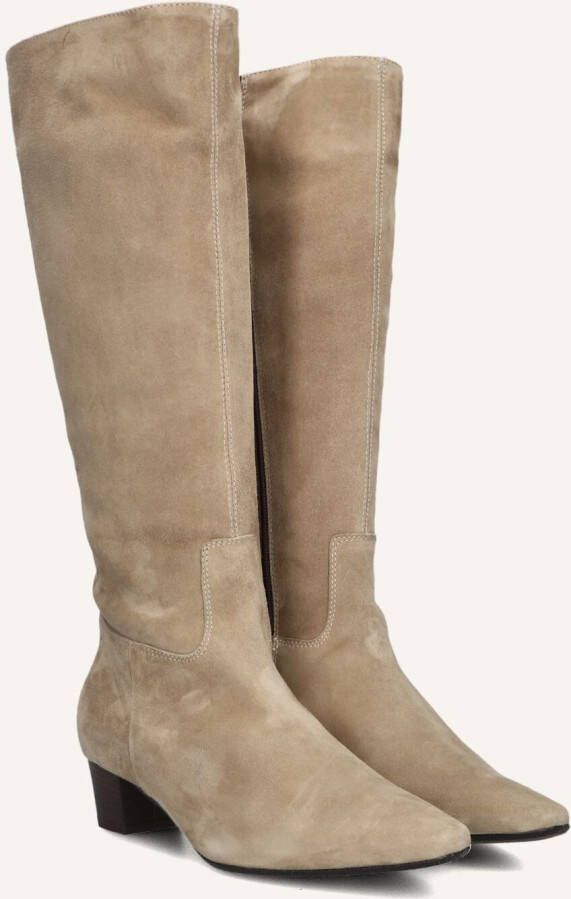 STEFANO LAURAN Hoge Laarzen Dames 010-290 Maat: 39 Materiaal: Suède Kleur: Beige