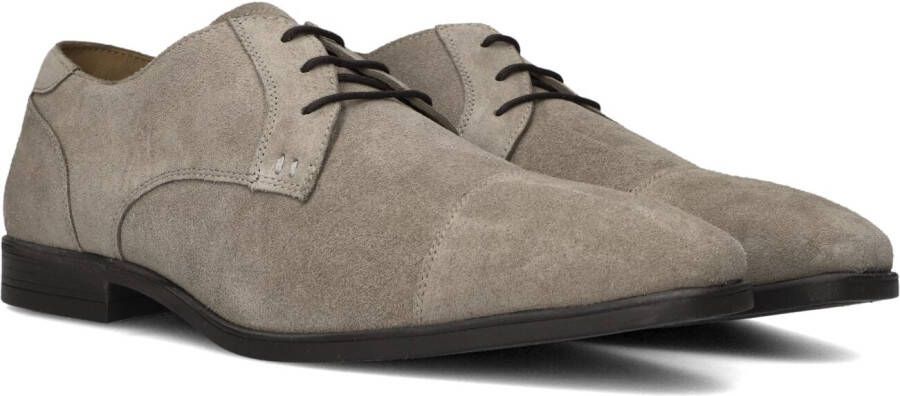 STEFANO LAURAN Nette Schoenen Heren Veter Maat: 42 5 Materiaal: Suède Kleur: Beige