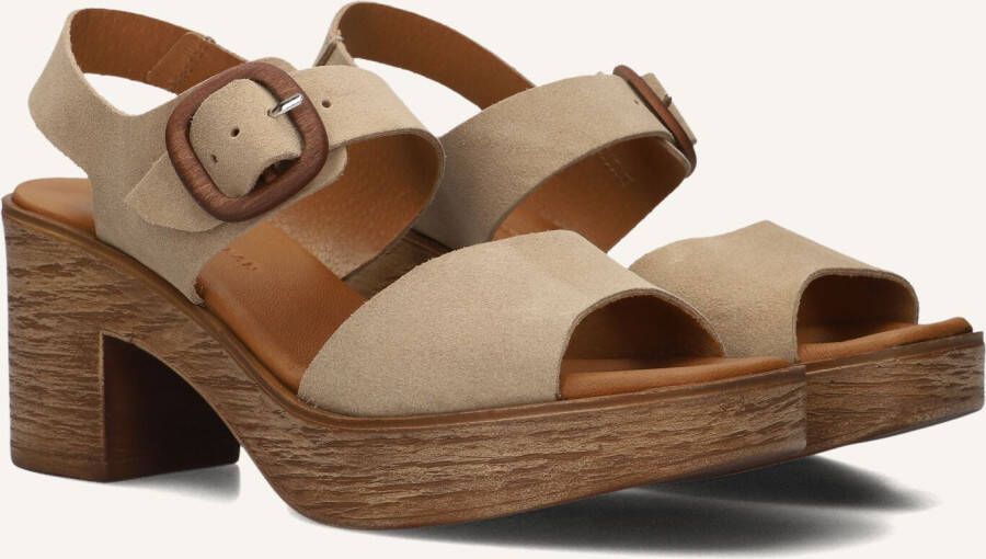 STEFANO LAURAN Dames 930 Maat: 37 Materiaal: Suède Kleur: Beige