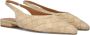 STEFANO LAURAN Slingbacks Dames 6155 Maat: 41 Materiaal: Suède Kleur: Beige - Thumbnail 1