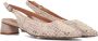 STEFANO LAURAN Slingbacks Dames D24059 Maat: 43 Materiaal: Textiel Kleur: Beige - Thumbnail 1