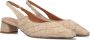 STEFANO LAURAN Slingbacks Dames D24062 Maat: 42 Materiaal: Suède Kleur: Beige - Thumbnail 1