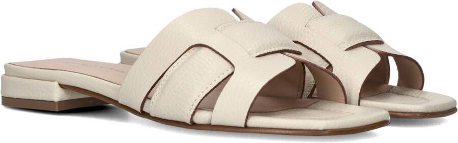 STEFANO LAURAN Slippers Dames 24050 Maat: 40 Materiaal: Leer Kleur: Beige