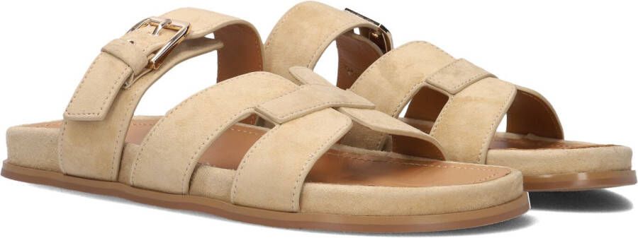 STEFANO LAURAN Teenslippers Dames 89863 1661 Maat: 43 Materiaal: Suède Kleur: Beige