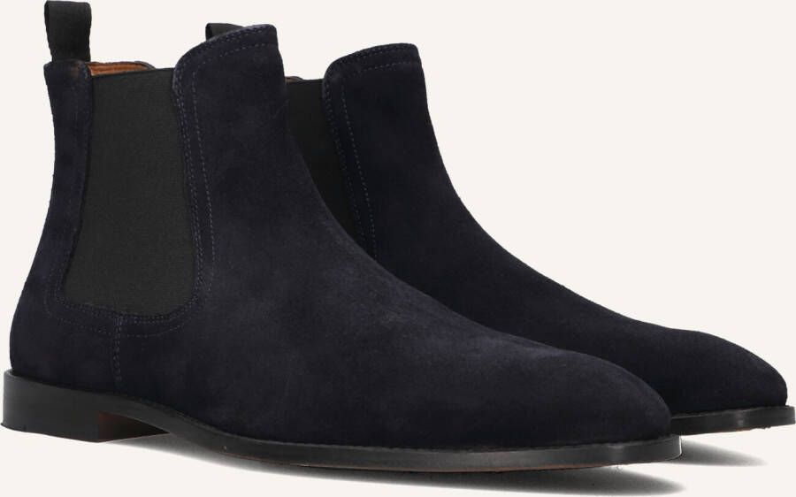 STEFANO LAURAN Chelsea Boots Heren Sl124h500 Maat: 43 Materiaal: Leer Kleur: Blauw