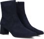 Stefano Lauran 25354 Enkellaarsjes Enkelboots met rits Dames Blauw - Thumbnail 1