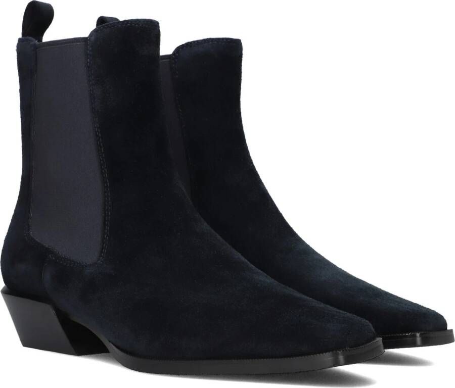 STEFANO LAURAN Enkellaarsjes Dames Pe2104 Maat: 36 Materiaal: Suède Kleur: Blauw