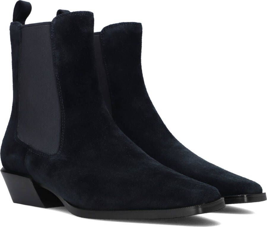 STEFANO LAURAN Enkellaarsjes Dames Pe2104 Maat: 41 Materiaal: Suède Kleur: Blauw