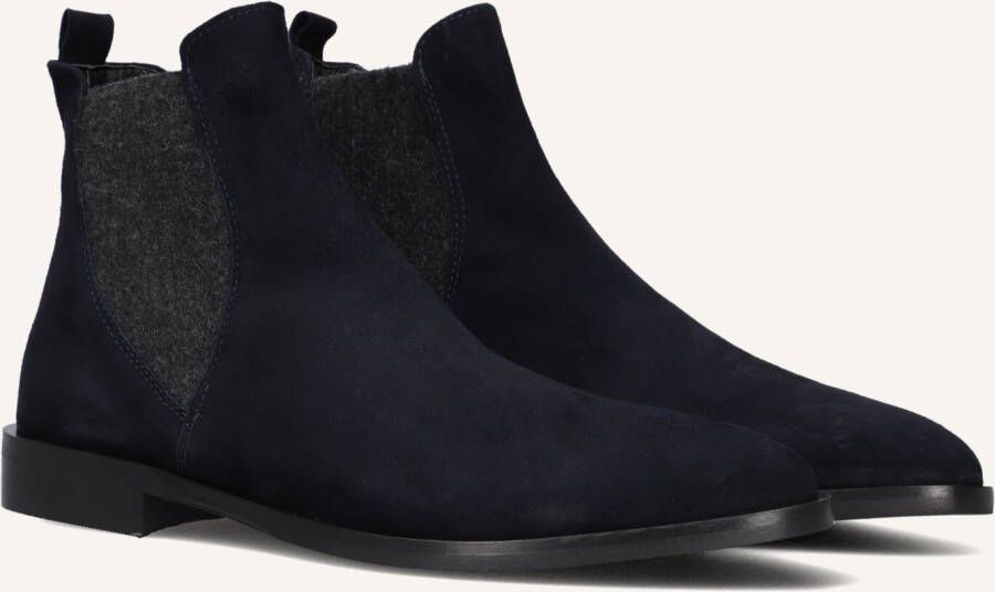 STEFANO LAURAN Enkellaarsjes Dames S3289 Maat: 43 Materiaal: Suède Kleur: Blauw