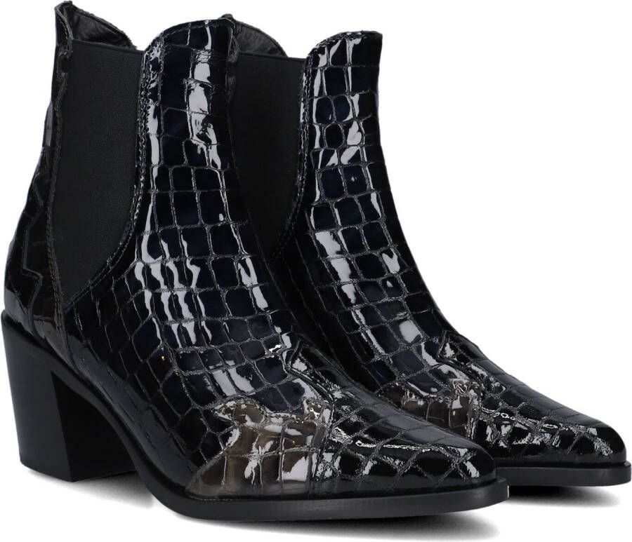 STEFANO LAURAN Enkellaarsjes Dames S3297 Maat: 41 Materiaal: Leer Kleur: Blauw