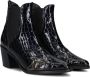 STEFANO LAURAN Enkellaarsjes Dames S3297 Maat: 40 Materiaal: Leer Kleur: Blauw - Thumbnail 1