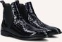 STEFANO LAURAN Enkellaarsjes Dames S3298 Maat: 42 Materiaal: Lakleer Kleur: Blauw - Thumbnail 1