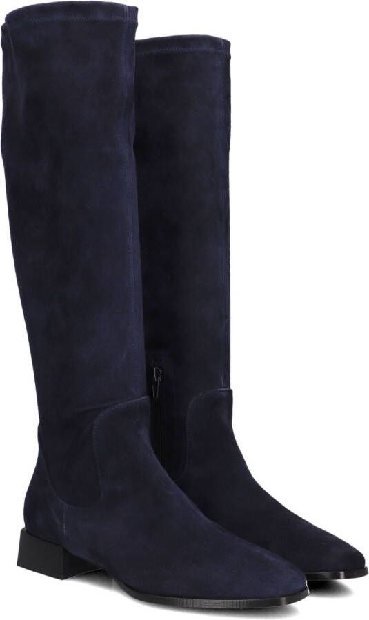 STEFANO LAURAN Hoge Laarzen Dames 15180 Maat: 35 Materiaal: Leer Kleur: Blauw