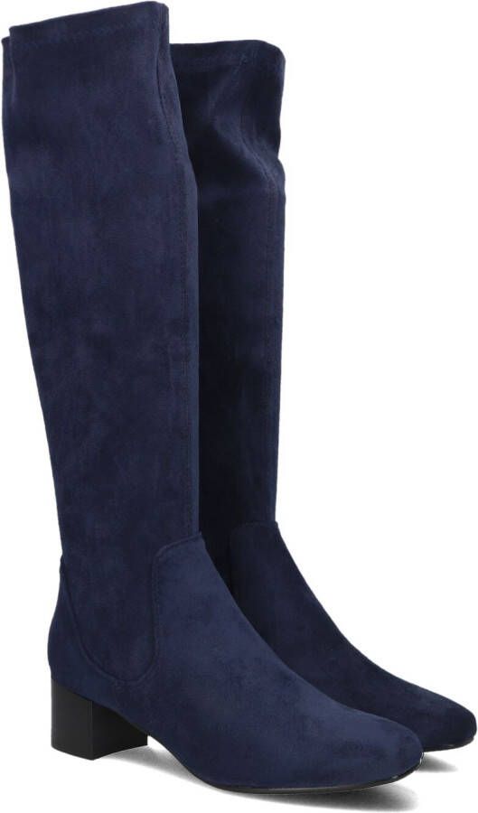 STEFANO LAURAN Hoge Laarzen Dames Xtm16891-1 Maat: 39 Materiaal: Suèdelook Kleur: Blauw