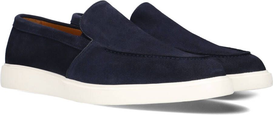 STEFANO LAURAN Instappers Heren 7137 Maat: 42 Materiaal: Suède Kleur: Donkerblauw