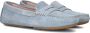 STEFANO LAURAN Mocassins Dames 11634 Maat: 38 Materiaal: Suède Kleur: Blauw - Thumbnail 1