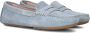 STEFANO LAURAN Mocassins Dames 11634 Maat: 38 Materiaal: Suède Kleur: Blauw - Thumbnail 1
