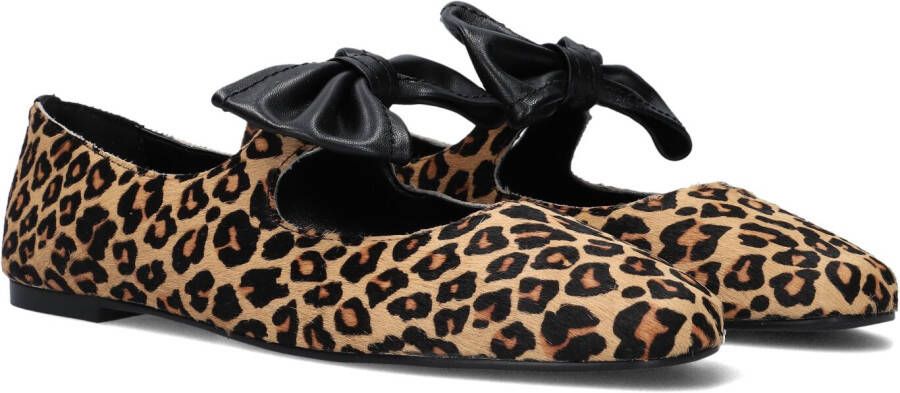 STEFANO LAURAN Ballerina Dames Bailarina Lazo Maat: 38 Materiaal: Ponyhair Kleur: Bruin