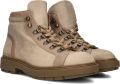 STEFANO LAURAN Veterboots Heren 1561 Nubuck Taupe - Taupe